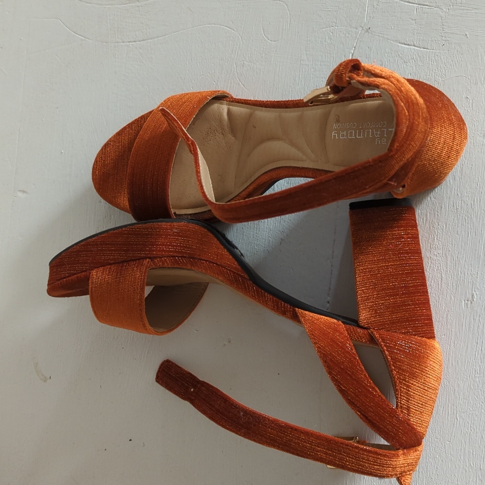 CL by Laundry platform heels